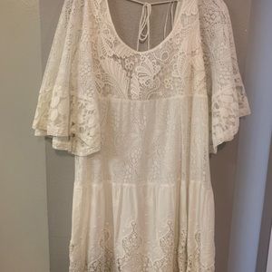 Champagne & Strawberry dress